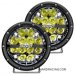 Rigid Industries 360 SERIES 6" LED OE Fog Light Spot Beam with White Backlight, Pair 36200