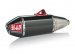 244701D220   Yoshimura   SIGNATURE  RS- 4  FULL SYSTEM - CARBON FIBER CAN W/CARBON FIBER END CAP & TI HEADER  - KAWASAKI  KX450F   2009-15