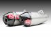 225840R520   Yoshimura  SIGNATURE RS-9T  FULL SYSTEM  DUAL -  STAINLESS CAN W/CARBON FIBER END CAP & STAINLESS HEADER - HONDA CRF450R/RX  2017-20