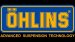 TR644   Triumph Ohlins Shocks, Bonneville  T100  '17-19  Black Line