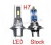 GEN2  SINGLE  LED HEADLIGHT BULB - Direct Fit Sport Bike & Motorcycle H4, H7, H11, 9005, 9006 (Sold 1 Per Package)